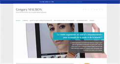 Desktop Screenshot of maubon.info