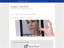 Tablet Screenshot of maubon.info